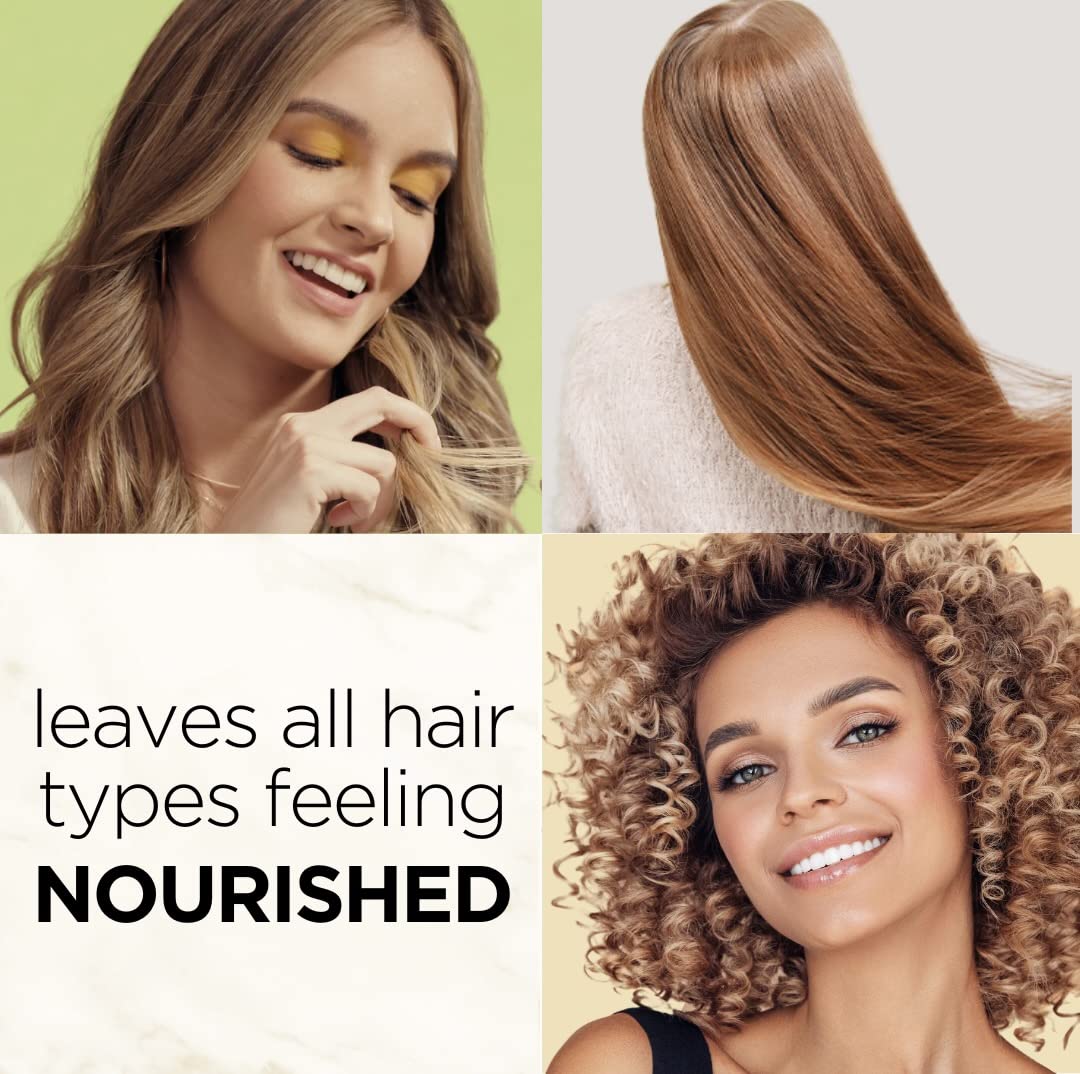 Hair Food Sulfate Free Shampoo, Dye Free Smoothing Treatment, Argan Oil and Avocado, 17.9 Fl Oz (Packaging May Vary)
