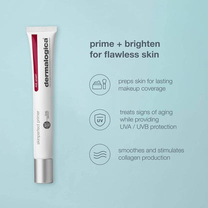 Dermalogica Skinperfect Primer SPF30, Anti-Aging Makeup Primer with Broad Spectrum Sunscreen - Brighten and Prime For Flawless Skin, 0.75 Fl Oz (Pack of 1)