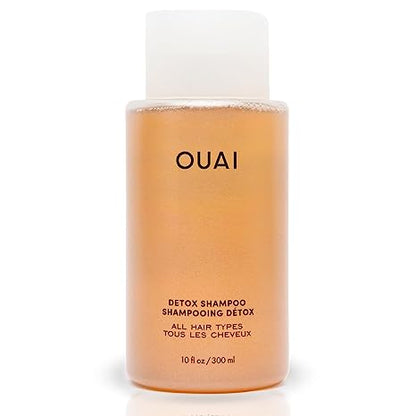 OUAI Detox Shampoo. Clarifying Cleanse for Dirt, Oil, Product and Hard Water Buildup. Get Back to Super Clean, Soft and Refreshed Locks. (10 oz)