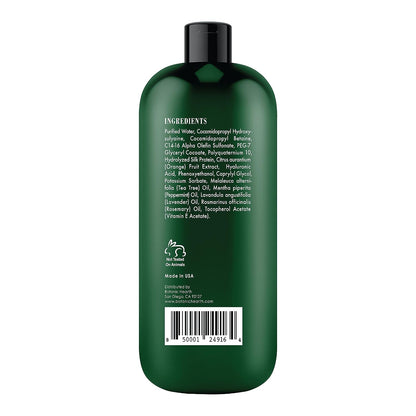 Botanic Hearth Tea Tree Shampoo, Vitamin C, Peppermint, Lavender and Rosemary Oil, Fights Dandruff and Dry Scalp, 16 fl oz