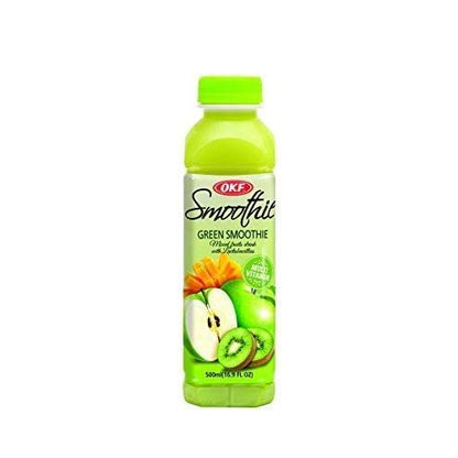 OKF Smoothie, Multi Vitamin Premium New Drink, 16.9 Fluid Ounce (Green Smoothie, 10 Pack)