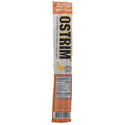 Ostrim Chicken Snack Stick Buffalo Wing Flavor High Protein (2 pack)