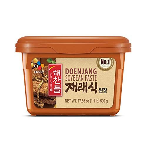 CJ Haechandle Soybean Paste, Korean Doenjang, 500g (1lb),