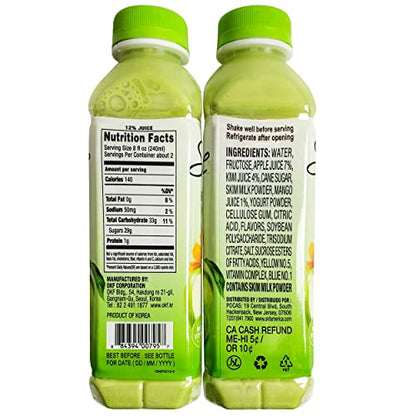 OKF Smoothie, Multi Vitamin Premium New Drink, 16.9 Fluid Ounce (Green Smoothie, 10 Pack)