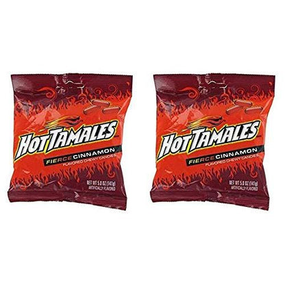 Hot Tamales Fierce Cinnamon 5 Oz. - 2 Bag.