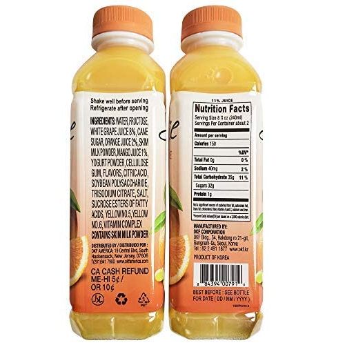 OKF Smoothie, Multi-Vitamin Premium Drink, 16.9 Fluid Ounce (5 Flavor Variety Pack, 10 Pack)